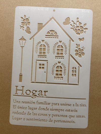 Stencil MyC - 20x30 - D3.72 - Hogar