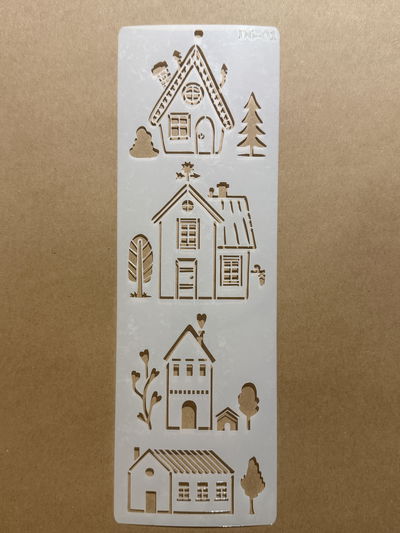 Stencil MyC - 10x30 - D6.01 - Casitas