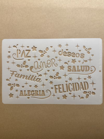 Stencil MyC - 20x30 - NV6.30 - Palabras