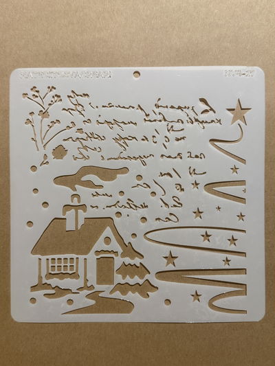 Stencil MyC - 20x20 - NV4.17 - Casa 