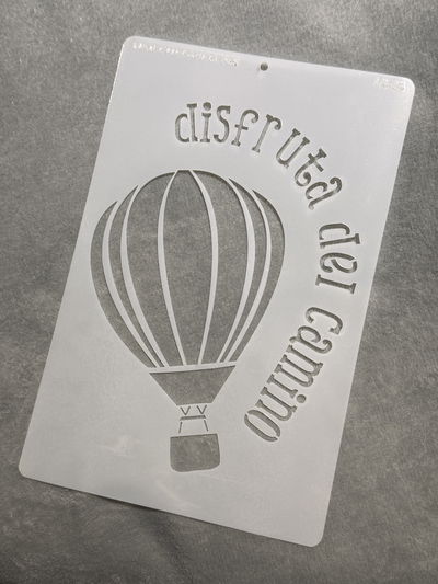 Stencil MyC - 20x30 - L4.24 - Globo Aerostatico