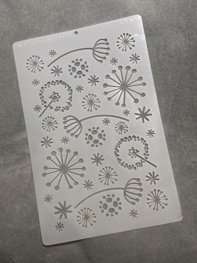 Stencil MyC - 20x30 - F4.120 - Diente de Leon