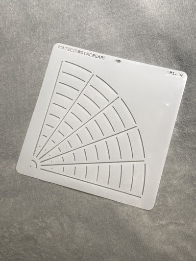 Stencil MyC - 20x20 - SP1.04 - Patrón Mándalas