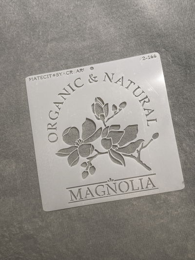 Stencil MyC - 20x20 - F2.166 - Magnolia