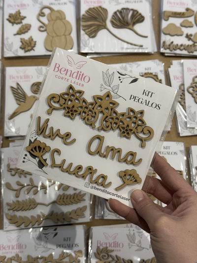 Kit Pegalos 10 BCL - Vive Ama Sueña