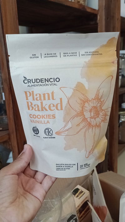 Cookies vainilla "Crudencio" Sin TACC