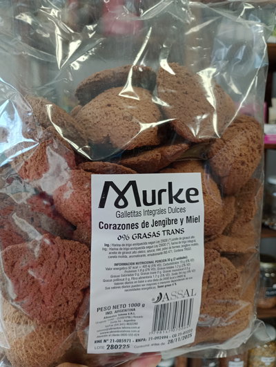 Masitas de jengibre y miel  "Murke"