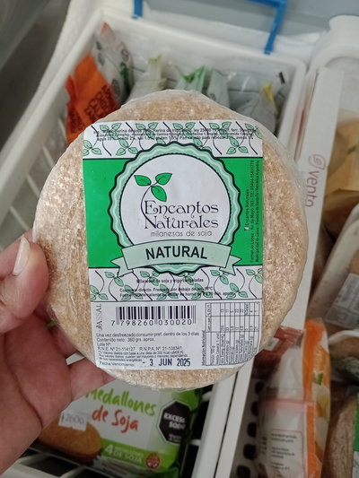 Hamburguesas de soja "Encanto natural"