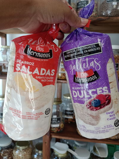 Discos de arroz "Dos hermanos" Sin TACC