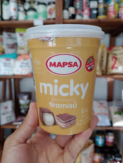 Pasta untable tiramisú "Mapsa"