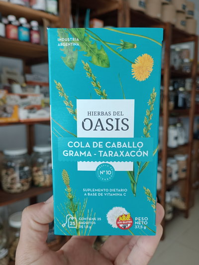 Infusión nro 10 "Oasis" Sin TACC