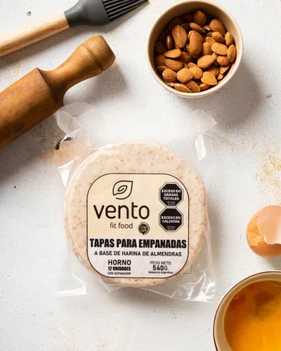 Discos de empanadas "Vento"