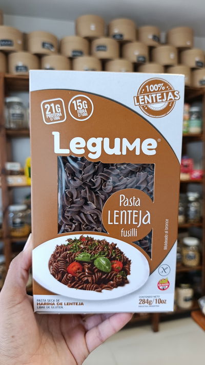 Fideos lentejas "Legume" Sin TACC
