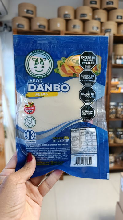 Queso dambo "Felices las vacas"" Vegano 