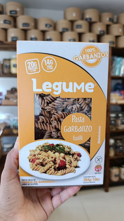 Fideos de garbanzos "Legume" Sin TACC
