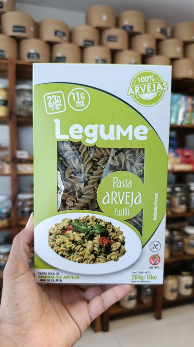 Fideos de arvejas "Legume" Sin TACC