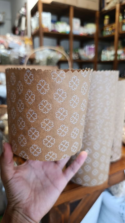 Moldes papel pan dulce x 500 gr