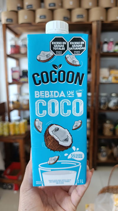 Leche de coco  "Cocoon" Sin TACC