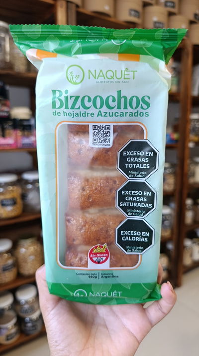 Hojaldradas  "Naquet" Sin TACC