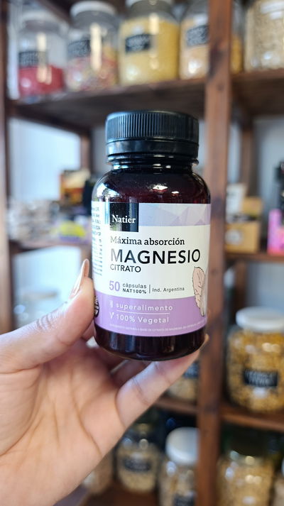 Citrato de magnesio "Natier" 50 cap