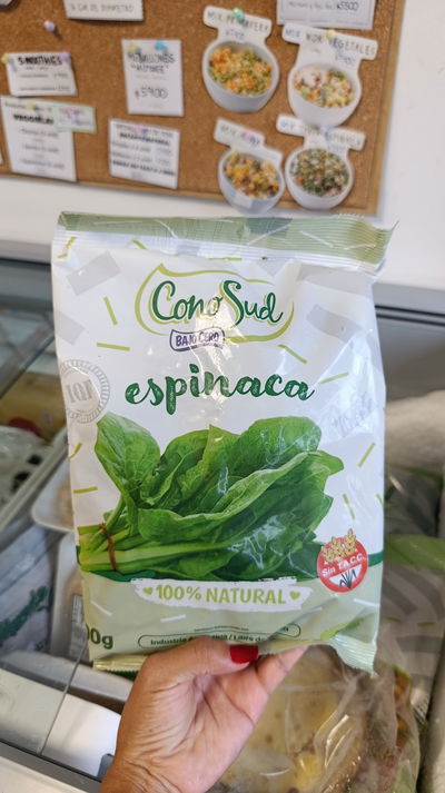 Espinaca x400gr "Conosud"