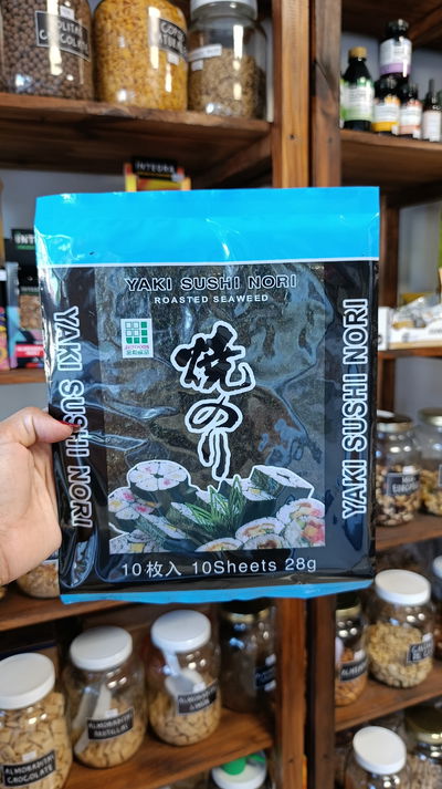 Algas nori x10 unid
