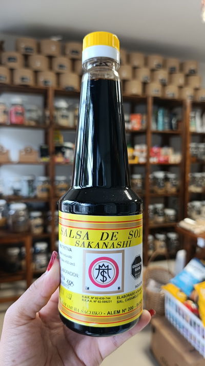 Salsa de soja "Sakanashi" 450 ml