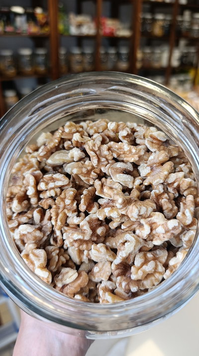 Nuez en cuartos extra light