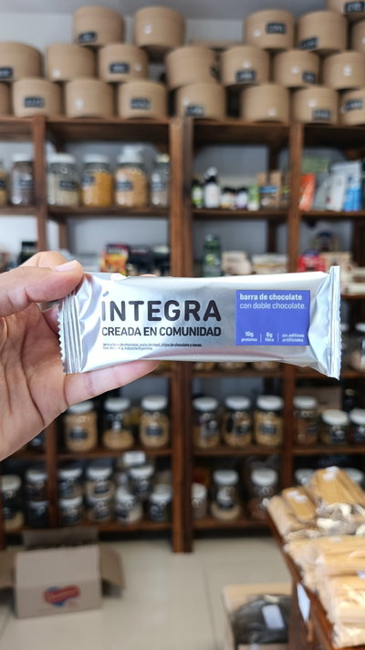 Barra doble chocolate "Integra"