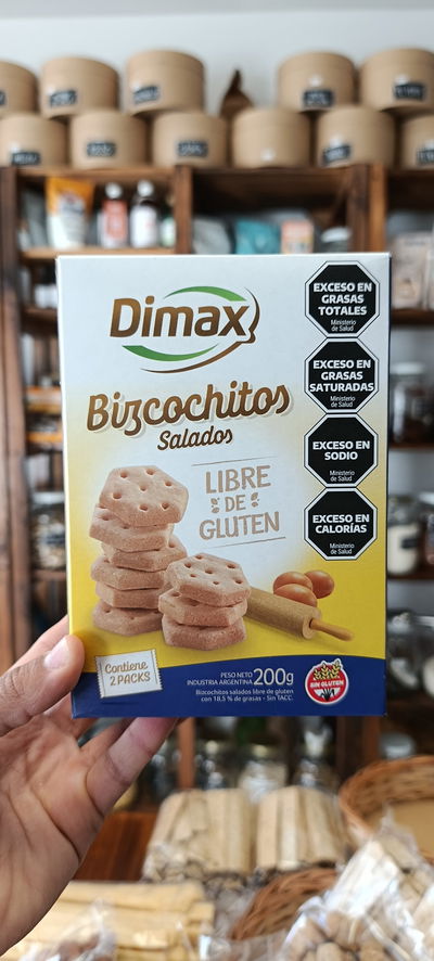 Bizcochos salado "Dimax" Sin TACC