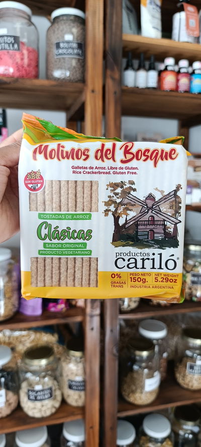 Tostadas de arroz "Cariló" Sin TACC