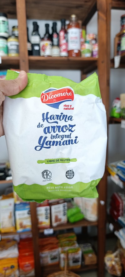 Harina de arroz integral "Dicomere" Sin TACC