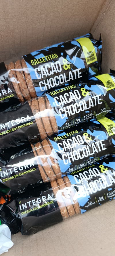 Masitas cacao y chocolate "Integra"