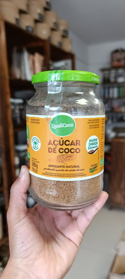 Azúcar de coco "Qualicoco" 280gr