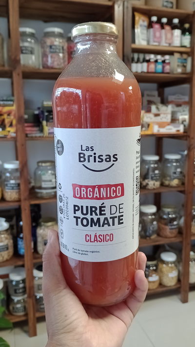 Puré de tomate orgánico "Las Brisas" Sin TACC 