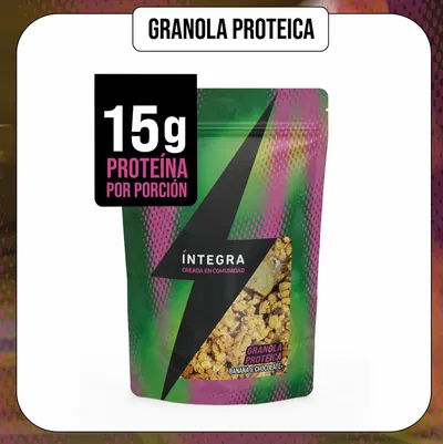 Granola proteíca banana y chocolate "Integra"