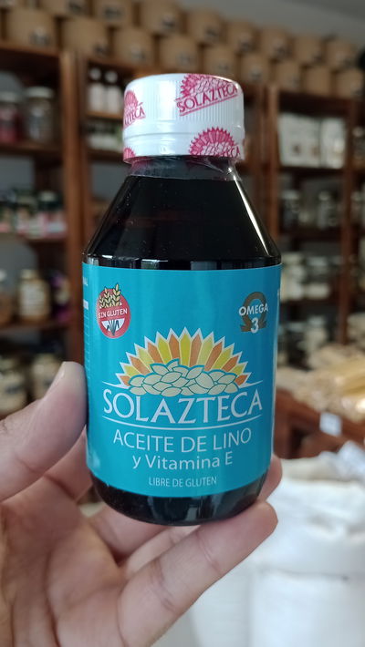 Aceite de lino  "Sol azteca" Sin TACC