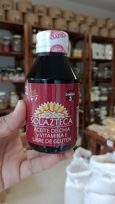 Aceite de chía  "Sol azteca" Sin TACC