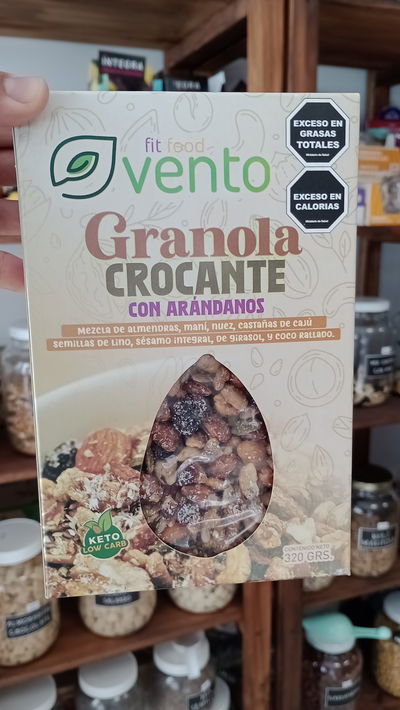 Granola crocante con arándanos "Vento"