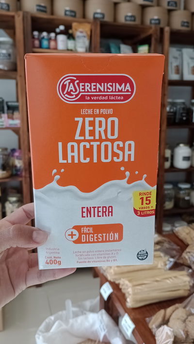 Leche en polvo sin lactosa "La serenísima" Sin TACC 