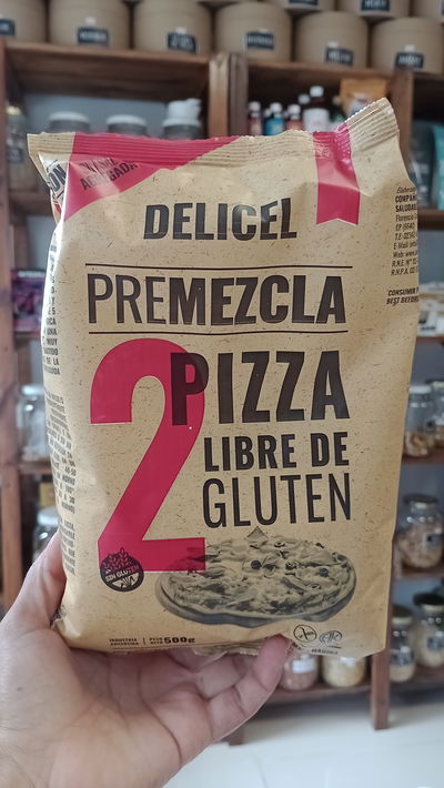 Premezcla para pizza "Delicel" Sin TACC