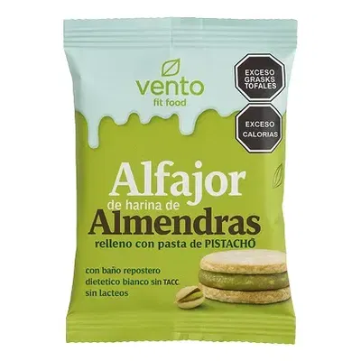 Alfajor proteico "Vento" de pistachos