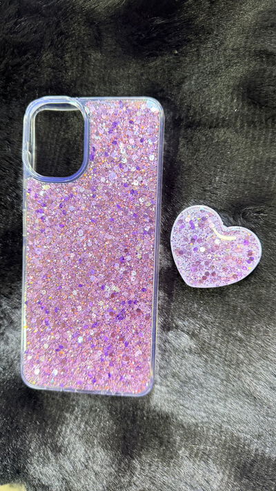 Funda Case+Pop Corazon Morado Samsung A06