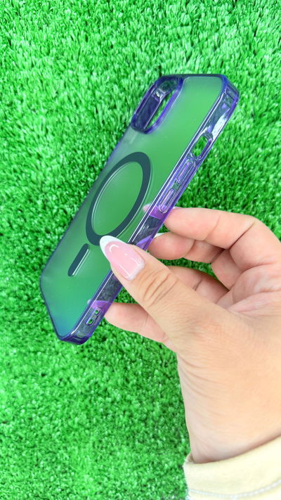 Funda Magsafe Candy Morado IPhone 14 Pro Max 