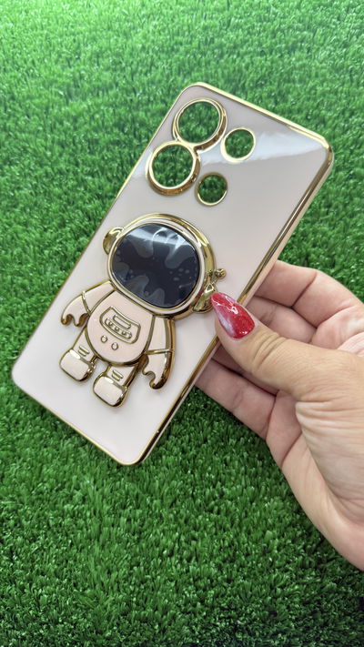 Funda Astronauta Rosa Xiaomi Note 13 4g