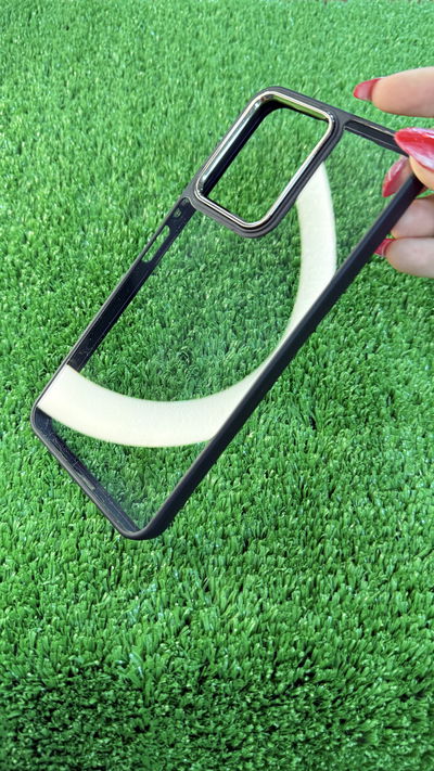 Funda Transparente Color Negro Xiaomi Note 13c