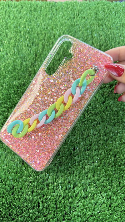 Funda Cadena Arcoíris Samsung A35/A55