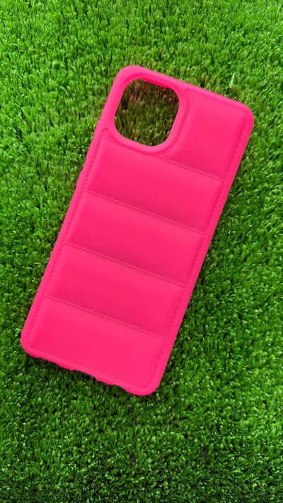 Funda Puffer Fucsia Samsung A03 