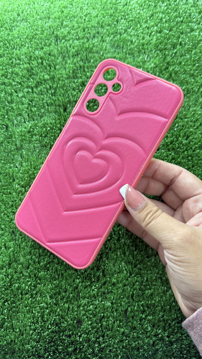 Funda Puffer Corazón Samsung A14