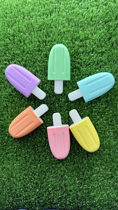 Resaltadores Heladito Pastel x 6